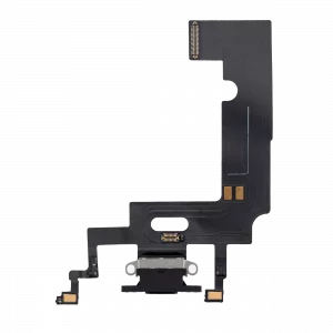 Charging Port Flex Cable For iPhone XR (Premium) (Black)