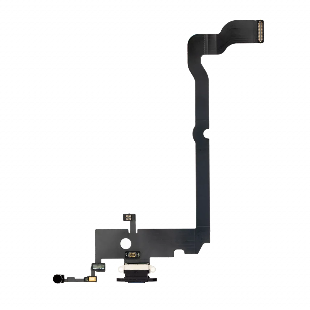 Charging Port Flex Cable For iPhone XS Max (Premium) (Space Gray)