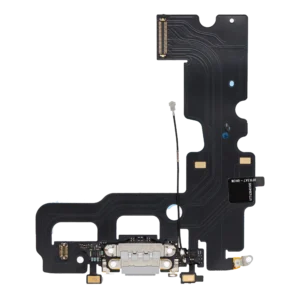 Charging Port Flex Cable For iPhone 7 (Aftermarket) (Silver)