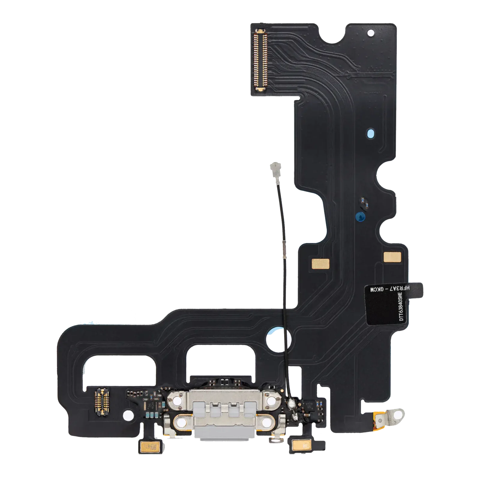 Charging Port Flex Cable For iPhone 7 (Aftermarket) (Silver)