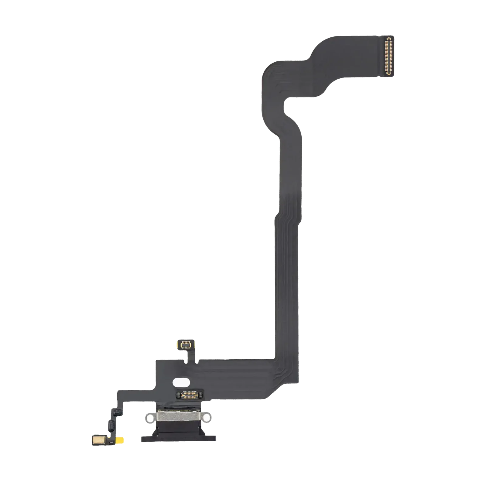 Charging Port Flex Cable For iPhone X (Premium) (Space Gray)