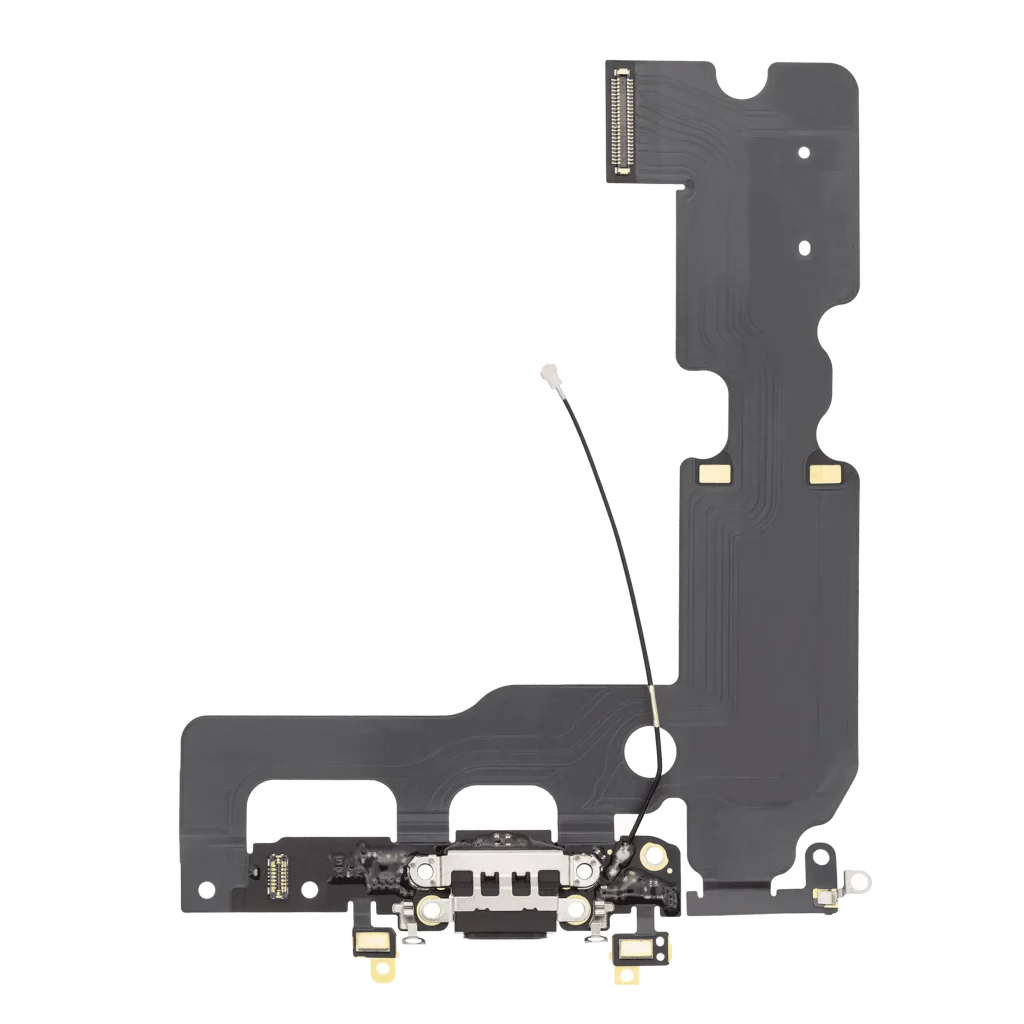 Charging Port Flex Cable For iPhone 7 Plus (Premium) (Jet / Matte Black)