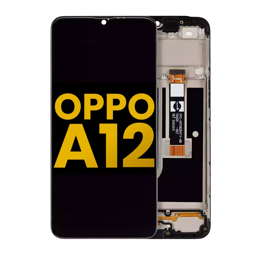LCD Assembly With Frame For OPPO A12 (Refurbished) (All Colors)