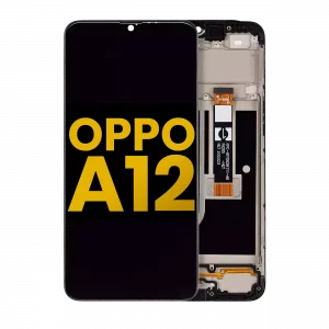 LCD Assembly With Frame For OPPO A12 (Refurbished) (All Colors)