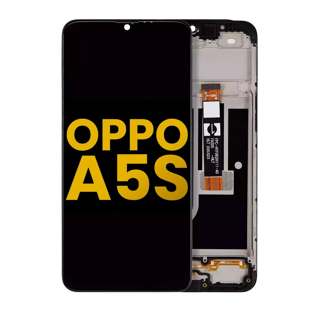 LCD Assembly With Frame For OPPO A5s (Refurbished) (All Colors)
