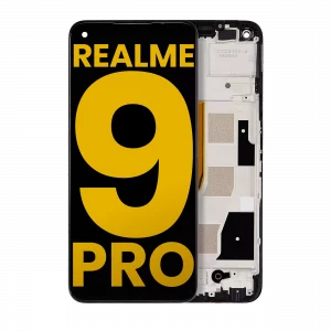LCD Assembly With Frame For Realme 9 Pro (Refurbished) (All Colors)