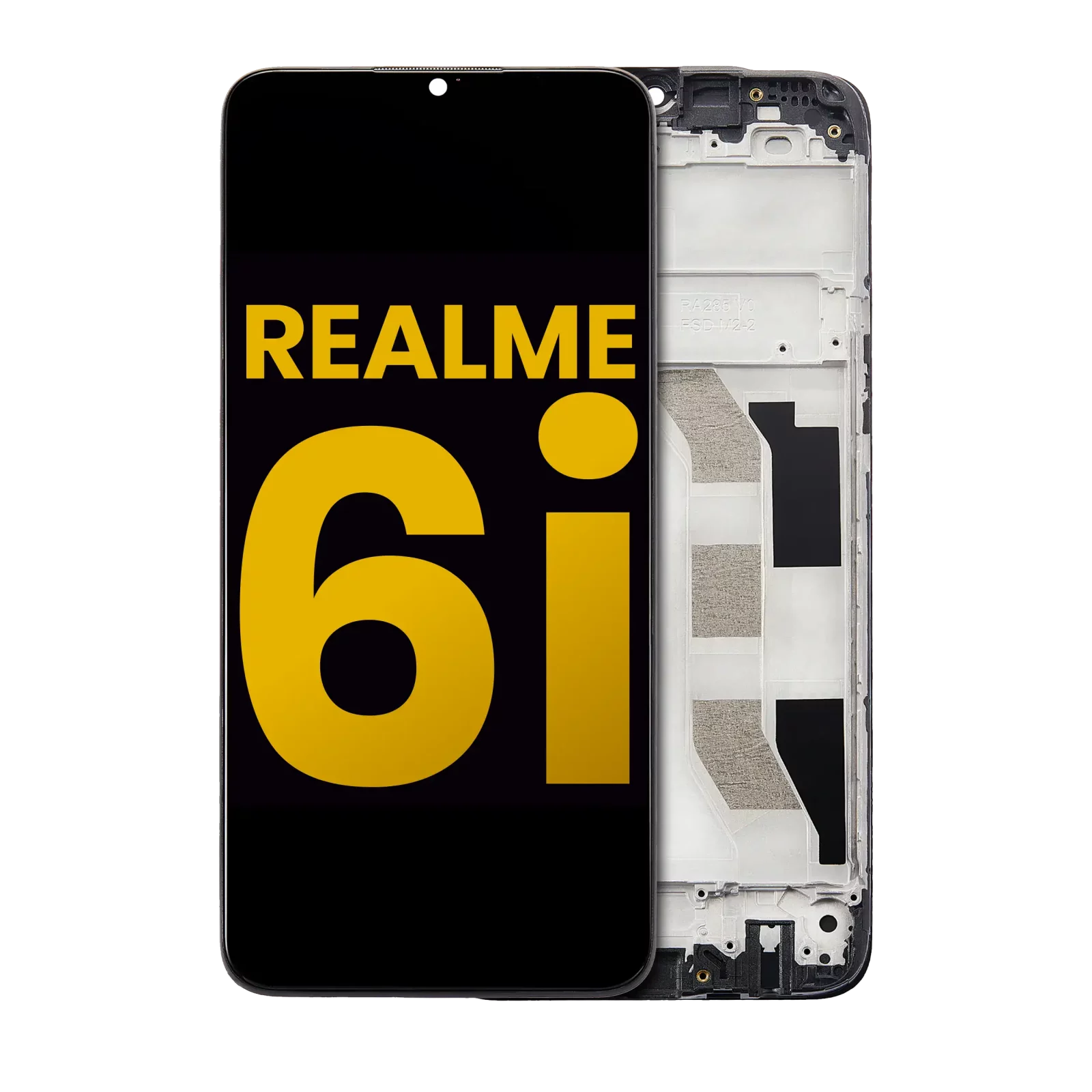 LCD Assembly With Frame For Realme 6i (Refurbished) (All Colors)
