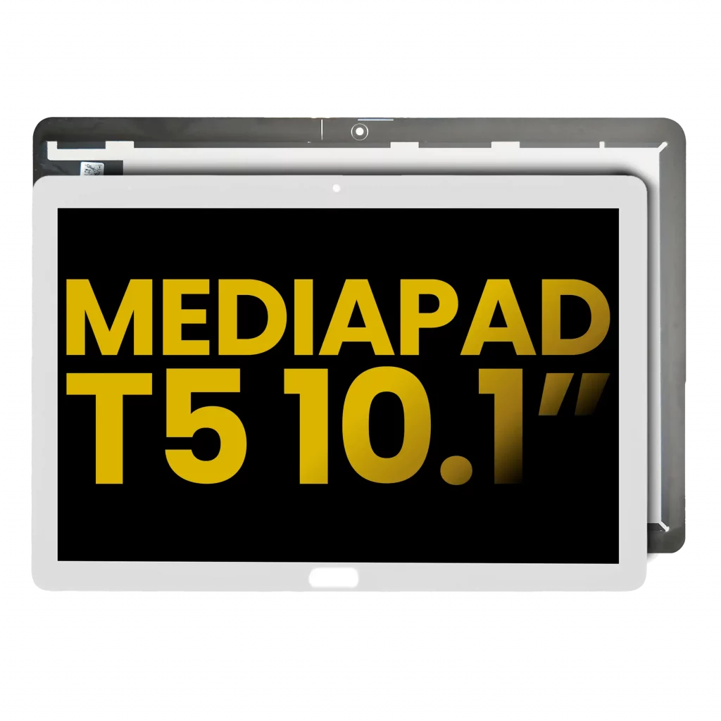 LCD Assembly Without Frame For Huawei MediaPad T5 10.1" (LTE Version) (Refurbished) (White)