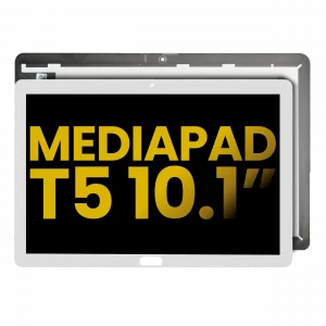 LCD Assembly Without Frame For Huawei MediaPad T5 10.1" (LTE Version) (Refurbished) (White)