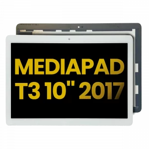 LCD Assembly Without Frame For Huawei MediaPad T3 10" 2017 (Refurbished) (White)
