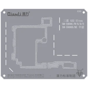 Bumblebee Stencil (QS656) For Samsung S22 Ultra SM-S908U/W/O/D/E SM-S908B/BE Middle Frame (Qianli)