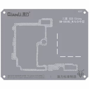 Bumblebee Stencil (QS657) For Samsung S23 Ultra SM-S918U_W/O/D Middle Frame (Qianli)