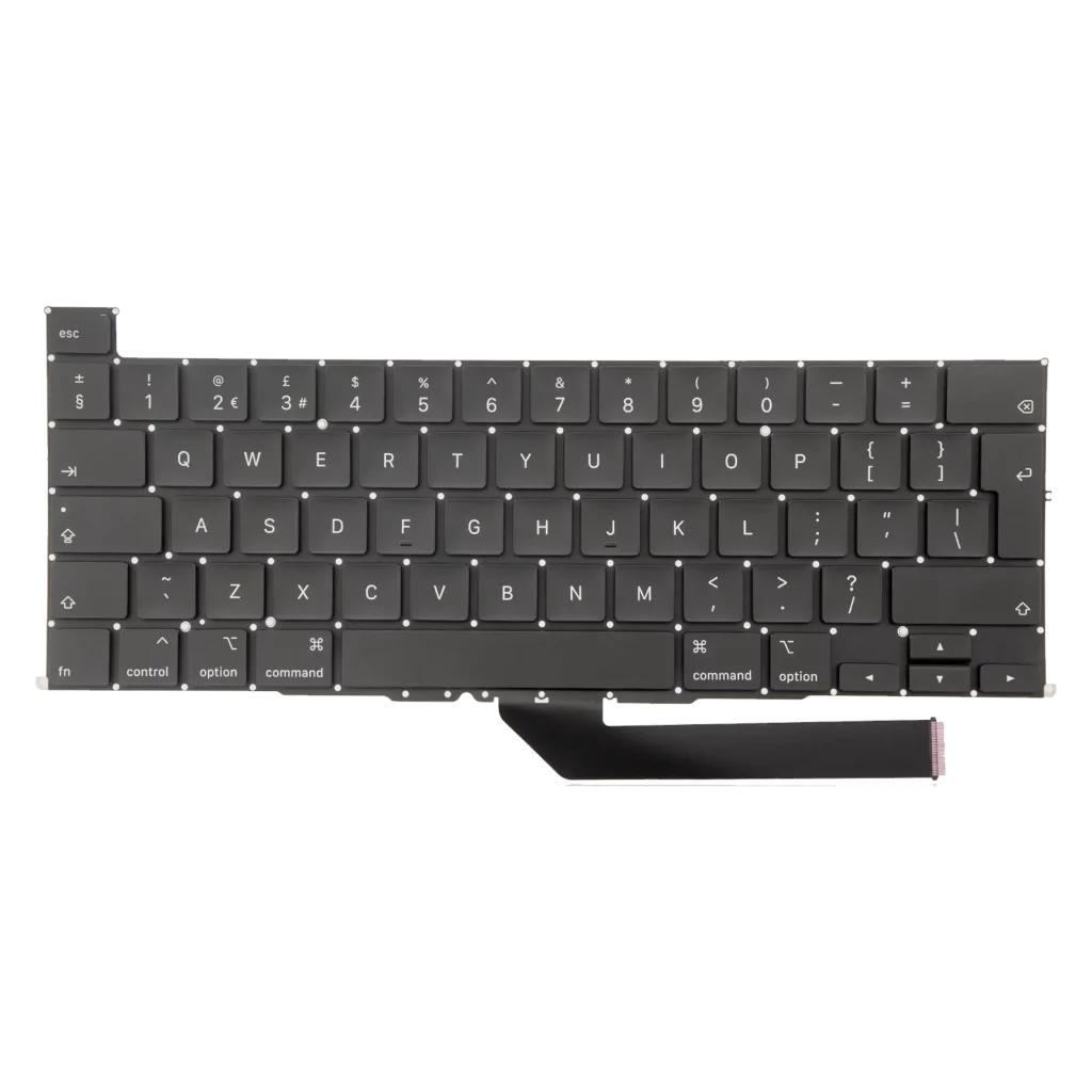 Keyboard W/ Backlight & Screws For MacBook Pro 16" (A2141 / Mid 2019) (UK English)