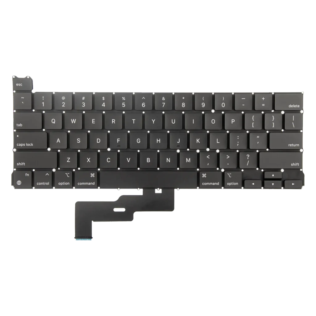 Keyboard W/ Backlight & Screws For MacBook Pro 13" A2338 (2020 - 2023) (US English)