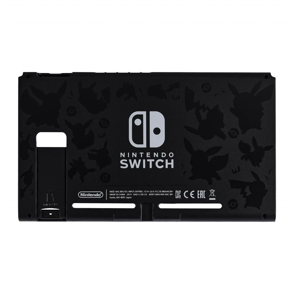Back Cover For Nintendo Switch (HAC-001(-01) (Pikachu)