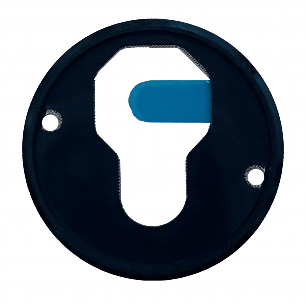 Back Camera Bracket And Flash Defuser Moto G6 Play (XT1922 / 2018) (Genuine OEM) (Deep Indigo)