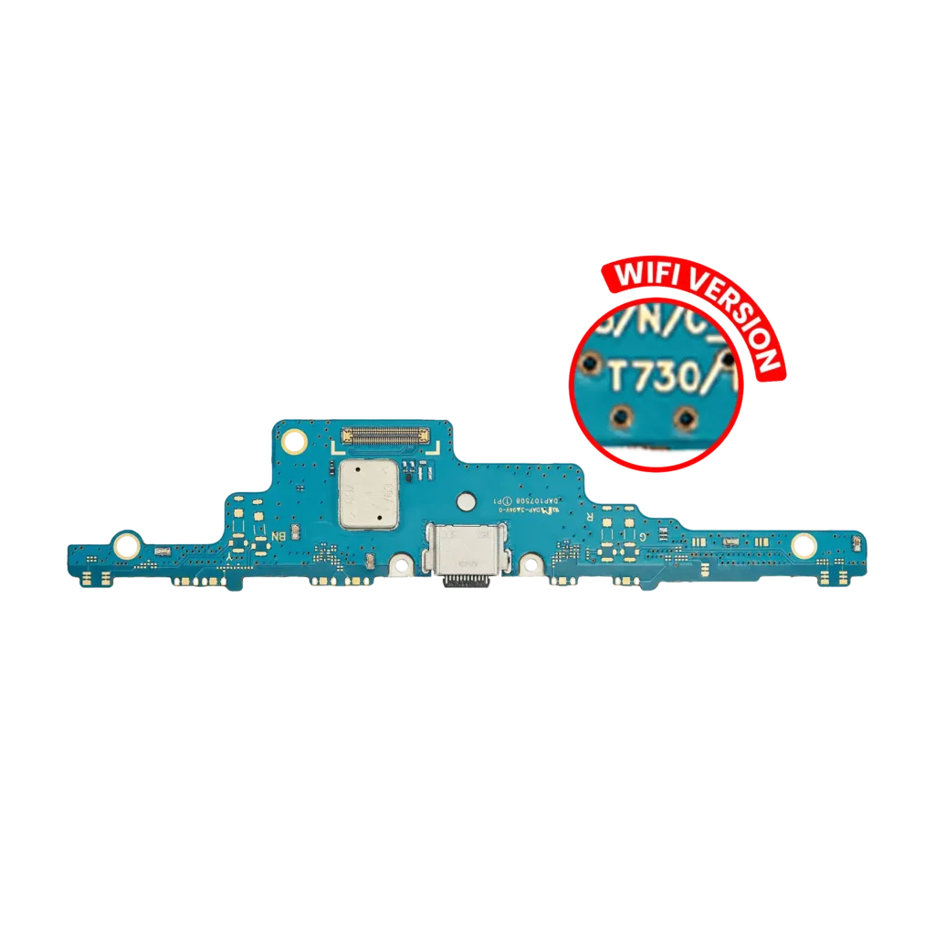 Charging Port With Board For Samsung Galaxy Tab S7 FE 12.4"(T730) (2021) (WiFi Version) (Premium)