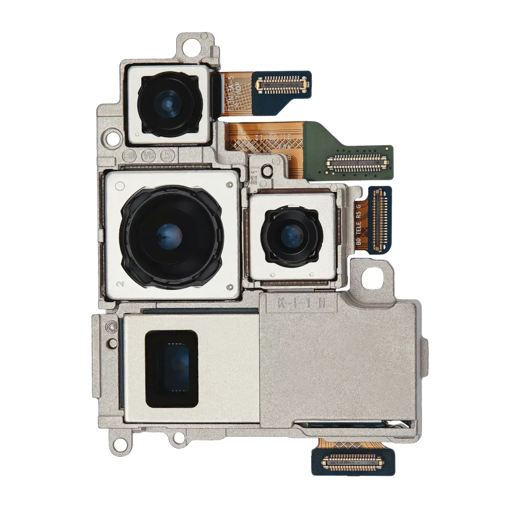 Back Camera Assembly (Wide & Periscope & Ultra Wide & Telephoto) For Samsung Galaxy S22 Ultra 5G (Used OEM Pull: Grade A)