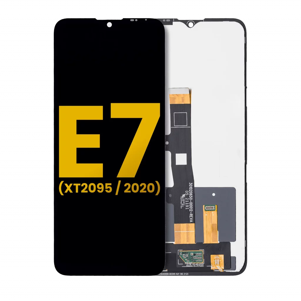 LCD Assembly Without Frame For Motorola Moto E7 (XT2095 / 2020) (Refurbished) (All Colors)