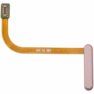 Fingerprint Reader With Flex Cable For Samsung Galaxy A26 5G (A266 / 2025) (Premium) (Peach Pink)