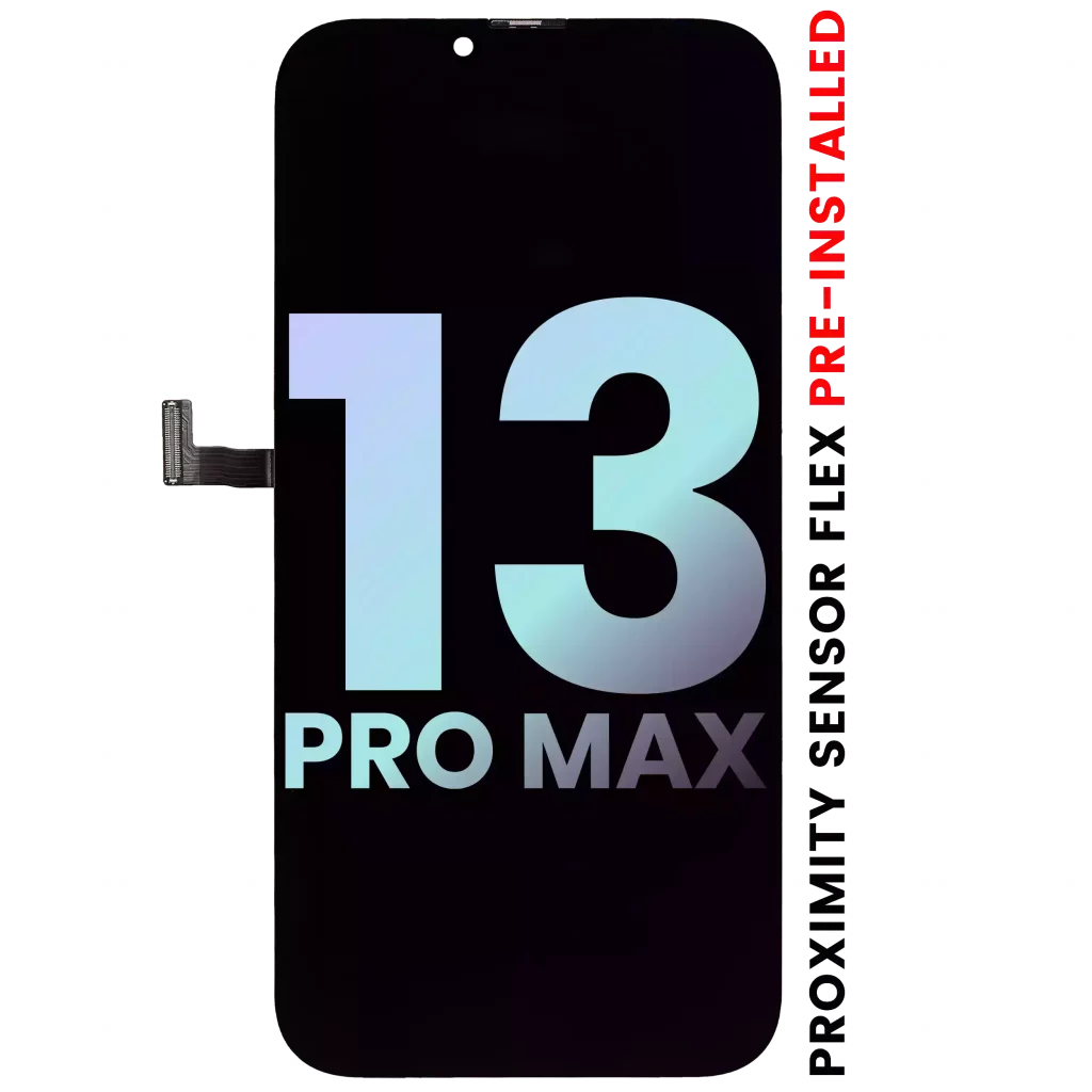 OLED Assembly With Proximity Sensor Flex Pre-Installed For iPhone 13 Pro Max (Service Pack)