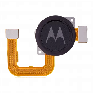Fingerprint Reader With Flex Cable For Motorola Moto G Power / G8 Power (XT2041 / 2020) (Genuine OEM) (Smoke Black)