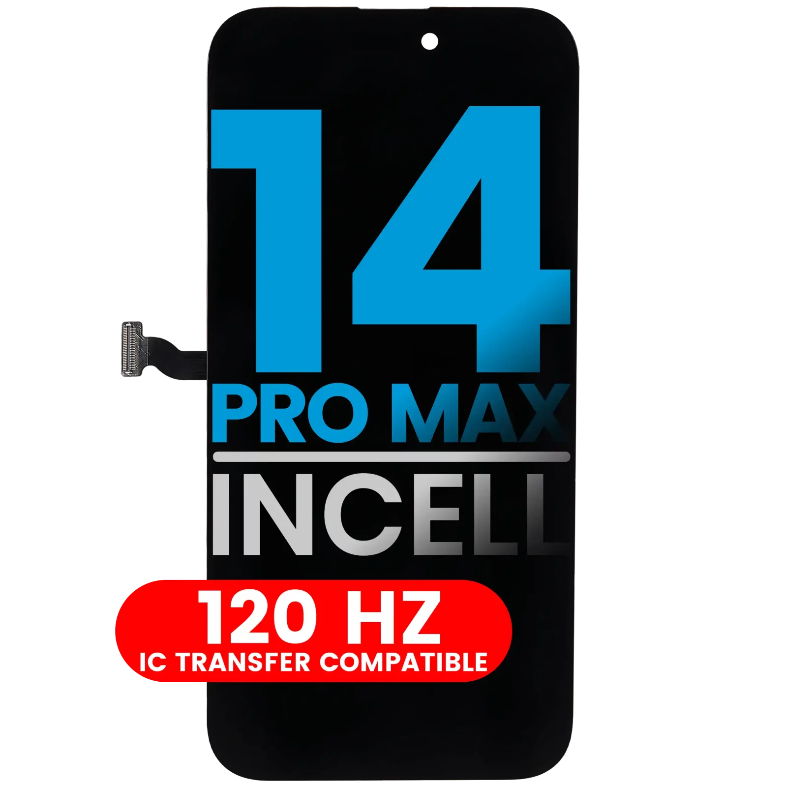 LCD Assembly For iPhone 14 Pro Max (Aftermarket: AQ7 / Incell) (120HZ)
