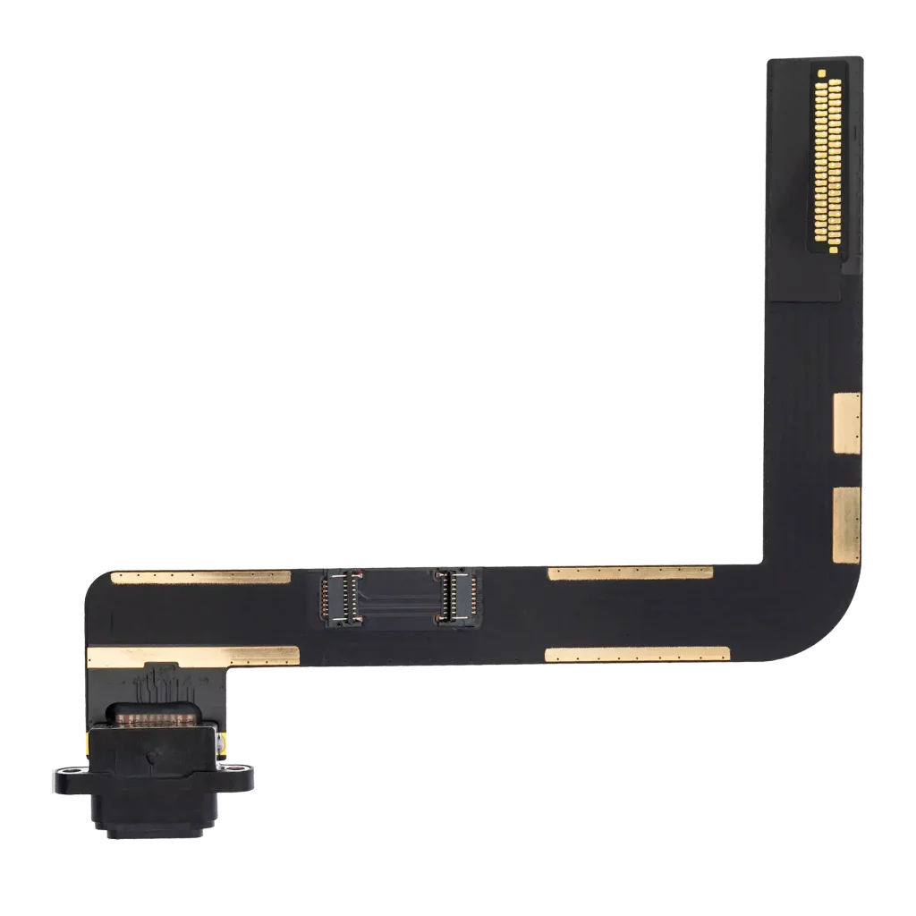 Charging Port Flex Cable For iPad 7 (2019) / iPad 8 (2020) / iPad 9 (2021) (Premium) (Black)