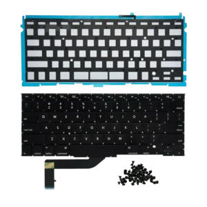 Keyboard W/ Backlight & Screws (US English) For MacBook Pro 15" A1398 (2012-2015)