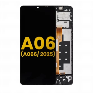 LCD Assembly With Frame For Samsung Galaxy A06 5G (A066/ 2025) (Refurbished) (All Colors)