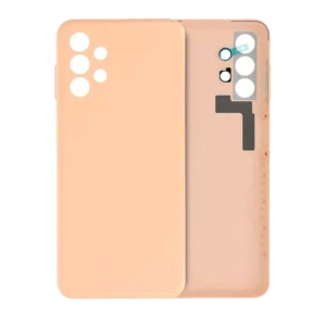 Back Cover Glass For Samsung Galaxy A13 4G (A135 / 2022) (Service Pack) (Peach)