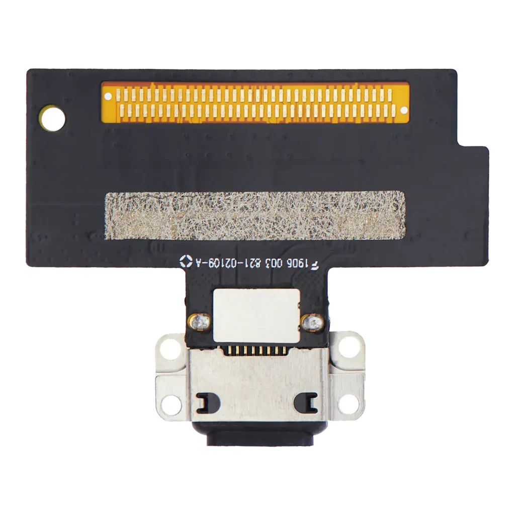 Charging Port Flex Cable For iPad Air 3 (Soldering Required) (Aftermarket Plus) (Black)