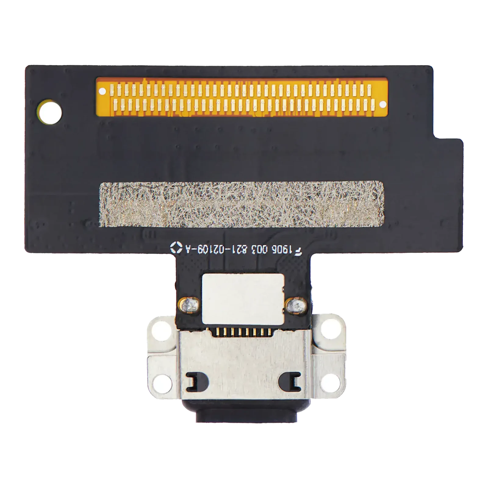 Charging Port Flex Cable For iPad Air 3 (Soldering Required) (Aftermarket Plus) (Black)