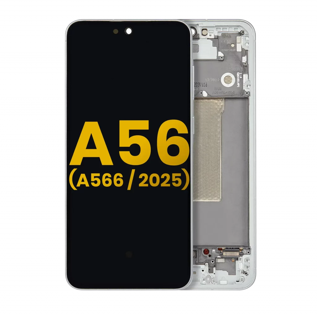 OLED Assembly With Frame For Samsung Galaxy A56 5G (A566 / 2025) (Refurbished) (Olive)