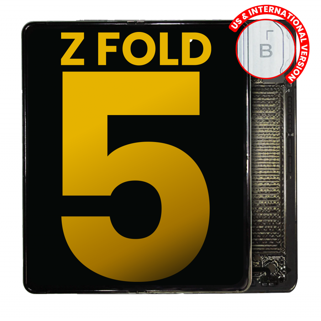Inner OLED Assembly With Frame For Samsung Galaxy Z Fold 5 5G (US & International) (Refurbished) (Beige)