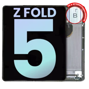 Inner OLED Assembly With Frame For Samsung Galaxy Z Fold 5 5G (US & International) (Service Pack) (Gray)