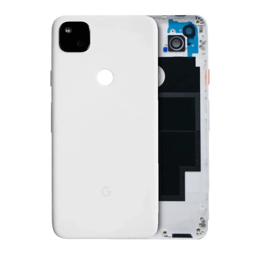 Back cover Glass Assembly For Google Pixel 4a 5G (Genuine OEM) (Clearly White)