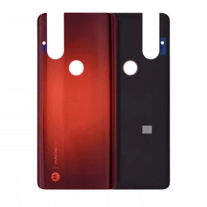 Back cover Glass For Motorola One Hyper (XT2027-1 / 2020) (Genuine OEM) (Red)