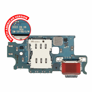 Charging Port Board With Sim Card Reader For Samsung Galaxy S23 Plus 5G (S916U) (US Version) (Premium)