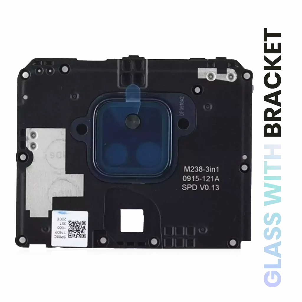 Back Camera Lens With Bracket For Motorola Moto G Play (XT2093 / 2021) (Genuine OEM) (Misty Blue)
