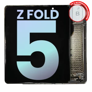 Inner OLED Assembly With Frame For Samsung Galaxy Z Fold 5 5G (US & International) (Service Pack) (Cream)