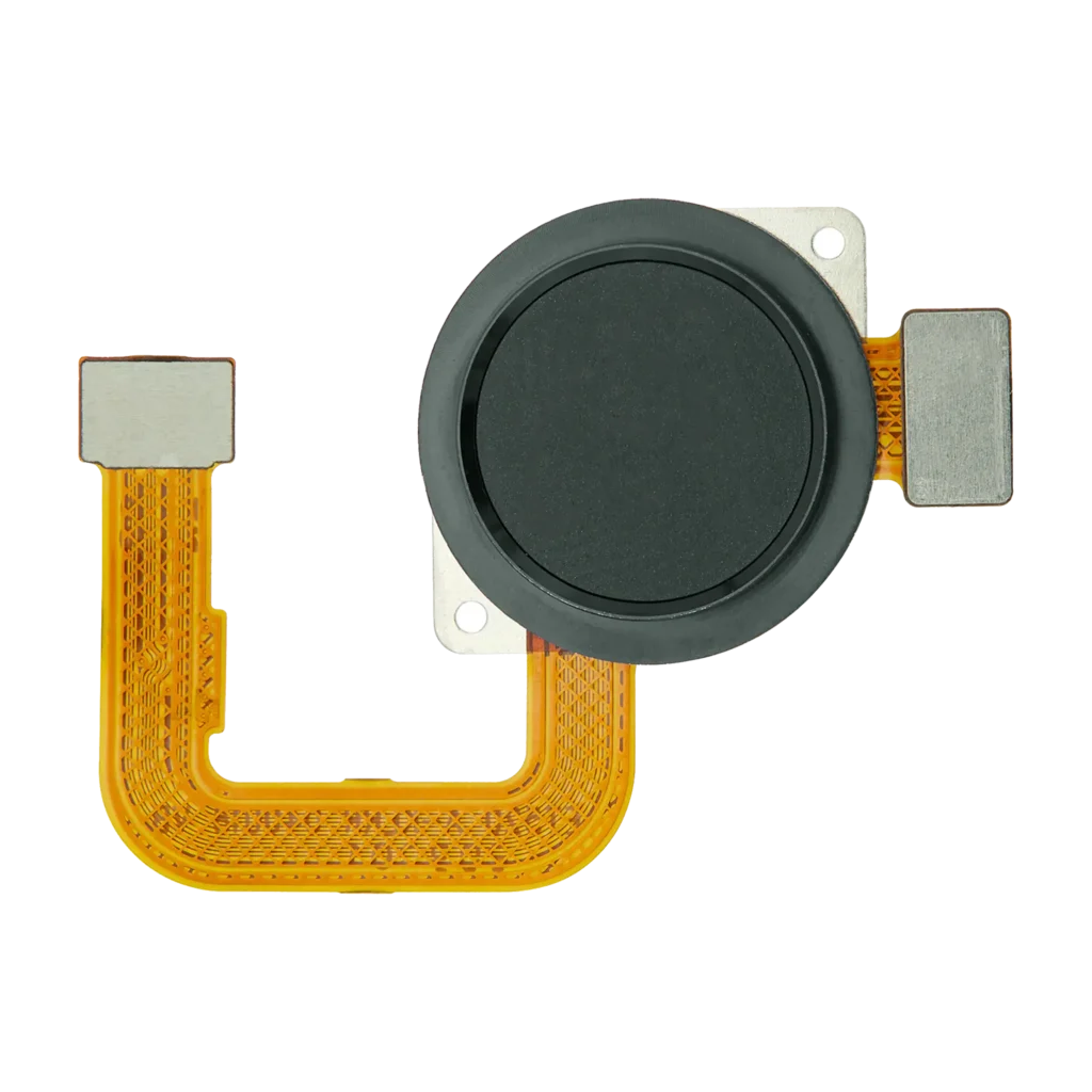 Fingerprint Reader With Flex Cable For Motorola Moto G Power (XT2041-4 / XT2041-6 / XT2041-7 / XT2041DL / 2020) (Smoke Black)