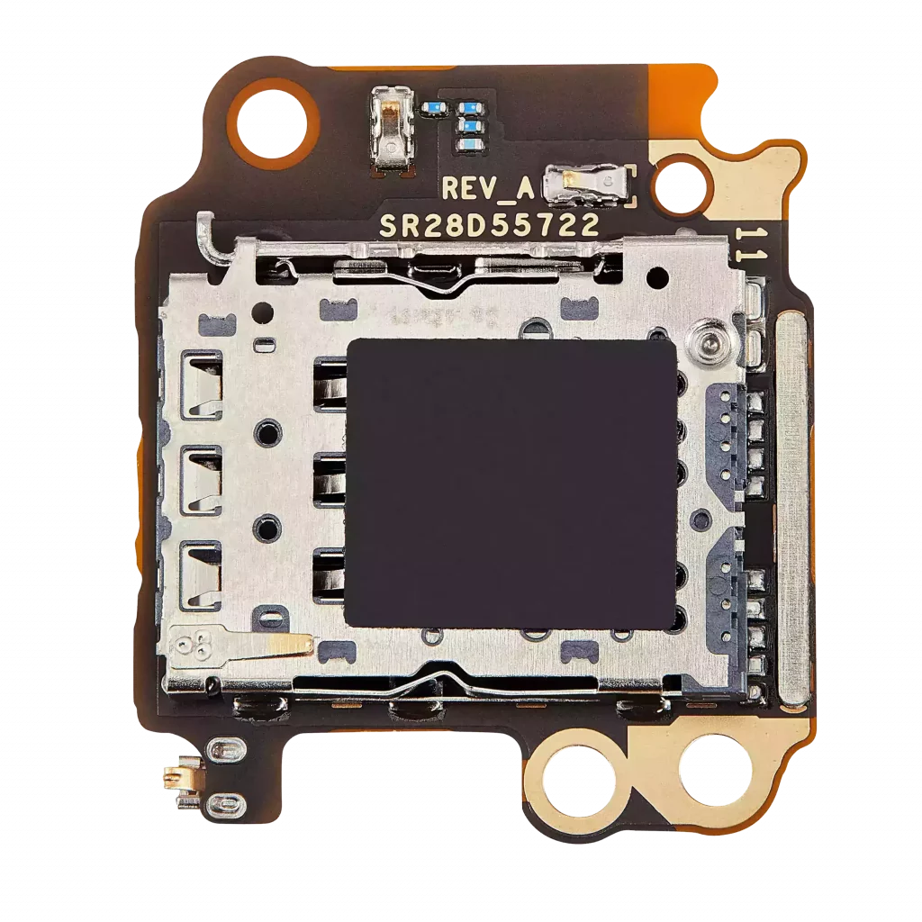 PCB Board With Sim Card Reader Assembly For Motorola Moto G14 (XT2341 / 2023) (Genuine OEM)