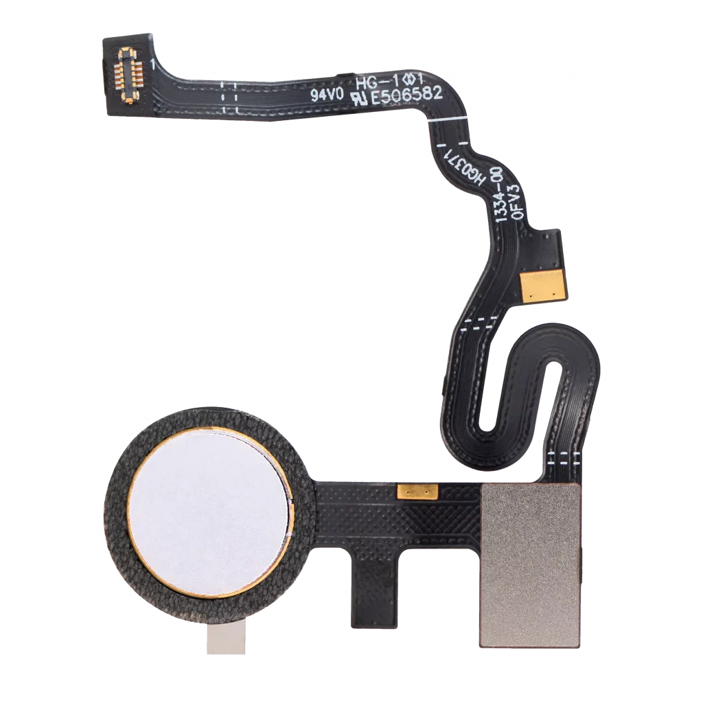 Fingerprint Reader With Flex Cable For Google Pixel 4a / 4a 5G (Genuine OEM) (Clearly White)