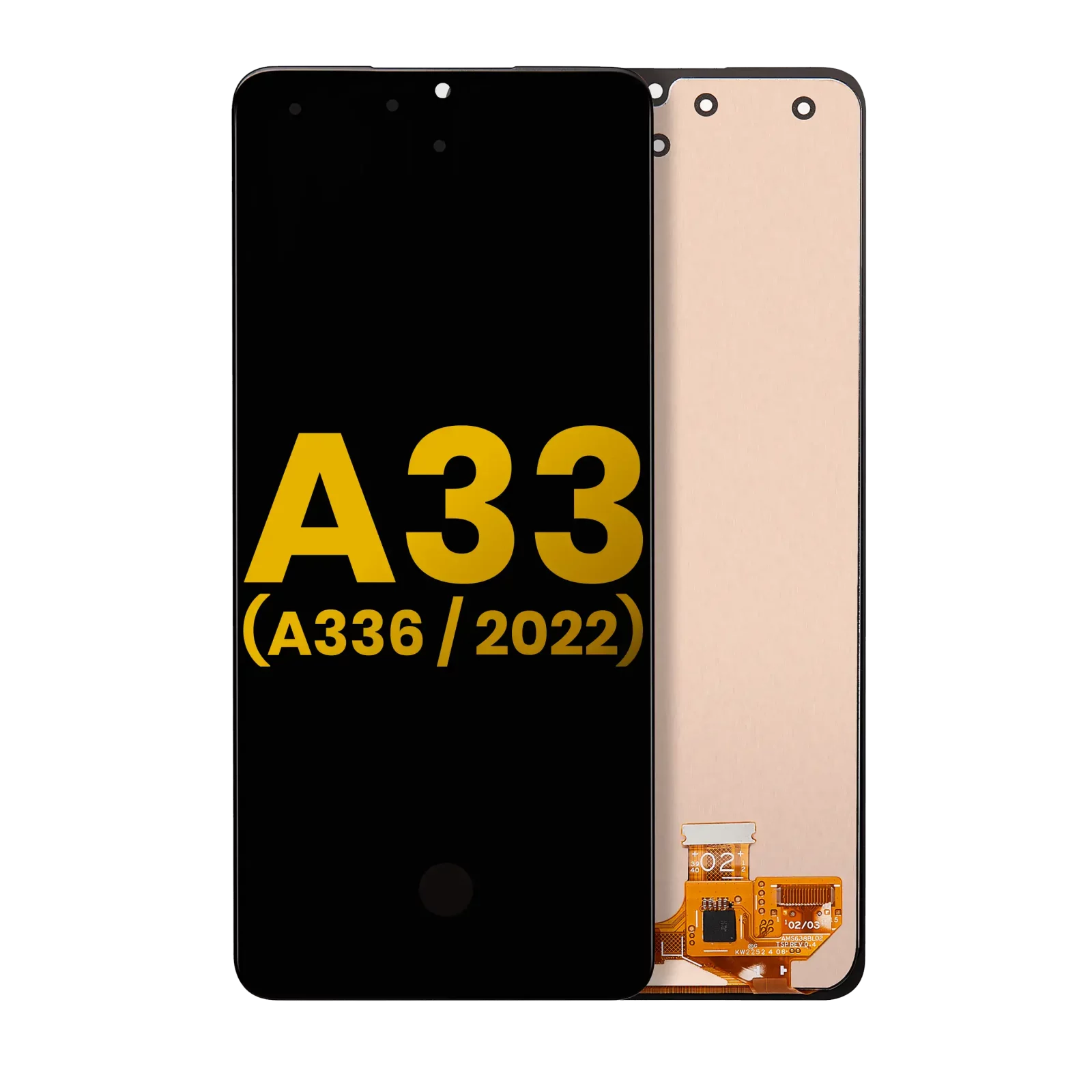LCD Assembly Without Frame For Samsung Galaxy A33 5G (A336 / 2022) (Refurbished) (All Colors)