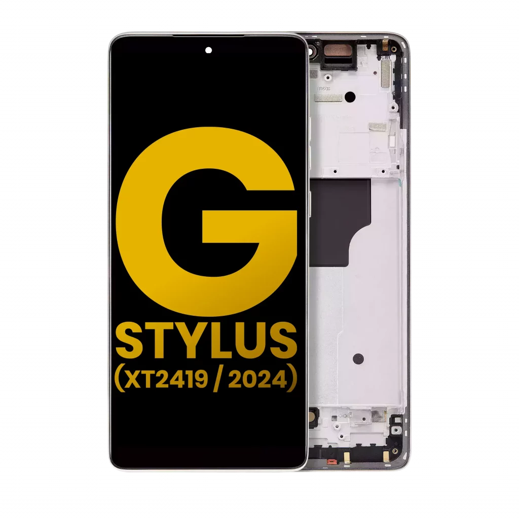 OLED Assembly With Frame For Motorola Moto G Stylus 5G (XT2419 / 2024) (Refurbished) (Caramel Latte)
