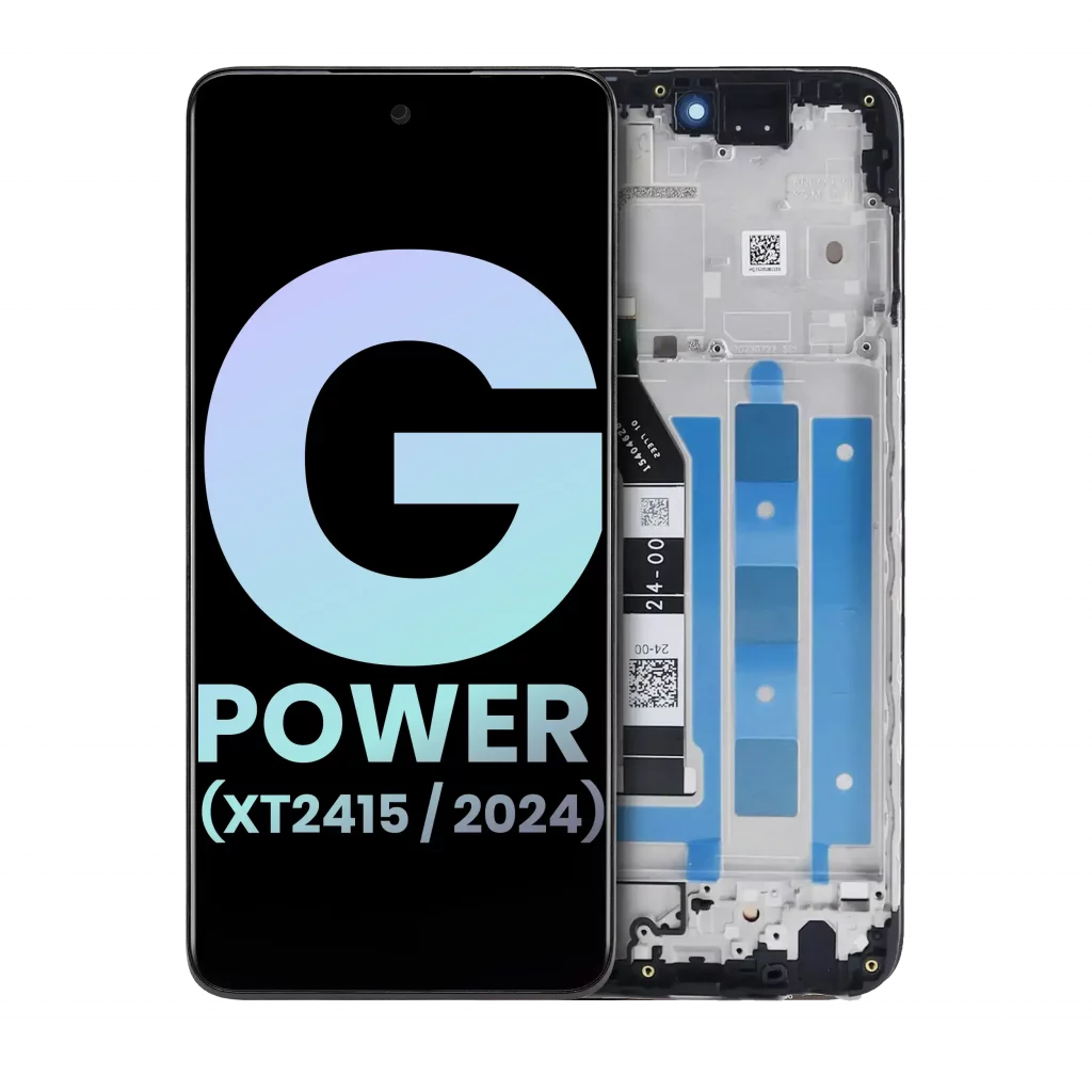 LCD Assembly With Frame For Motorola Moto G Power 5G (XT2415 / 2024) (Genuine OEM) (All Colors)