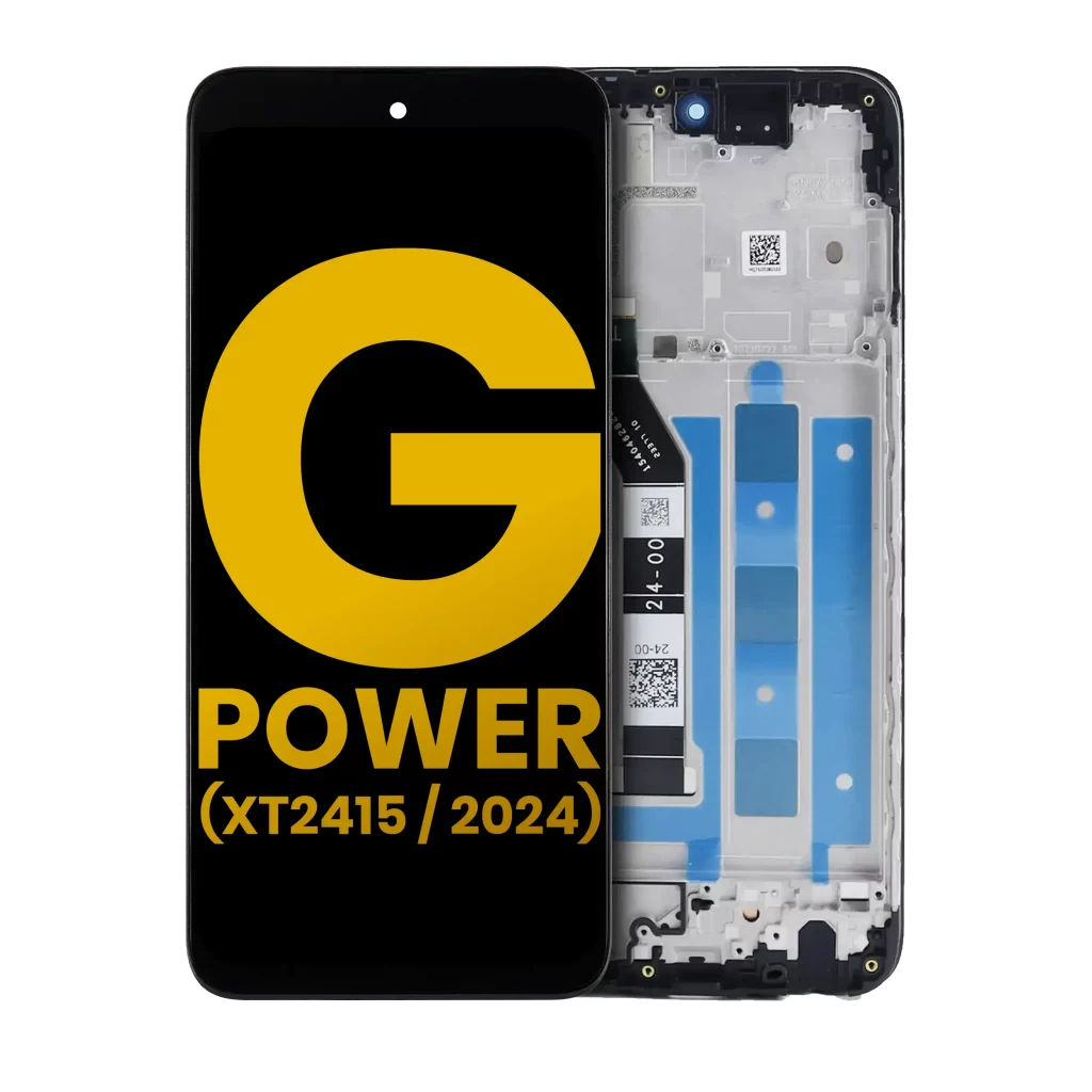 LCD Assembly With Frame For Motorola Moto G Power 5G (XT2415 / 2024) (Refurbished) (All Colors)