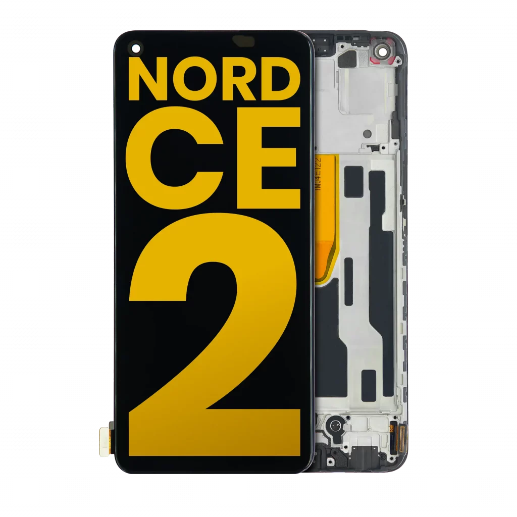 OLED Assembly With Frame For OnePlus Nord CE 2 5G (Refurbished) (All Colors)