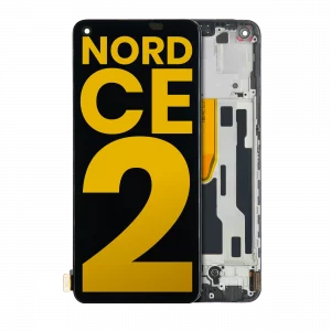 OLED Assembly With Frame For OnePlus Nord CE 2 5G (Refurbished) (All Colors)